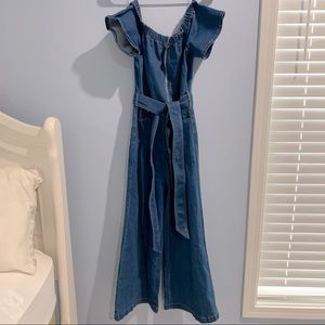 denim jumpsuit